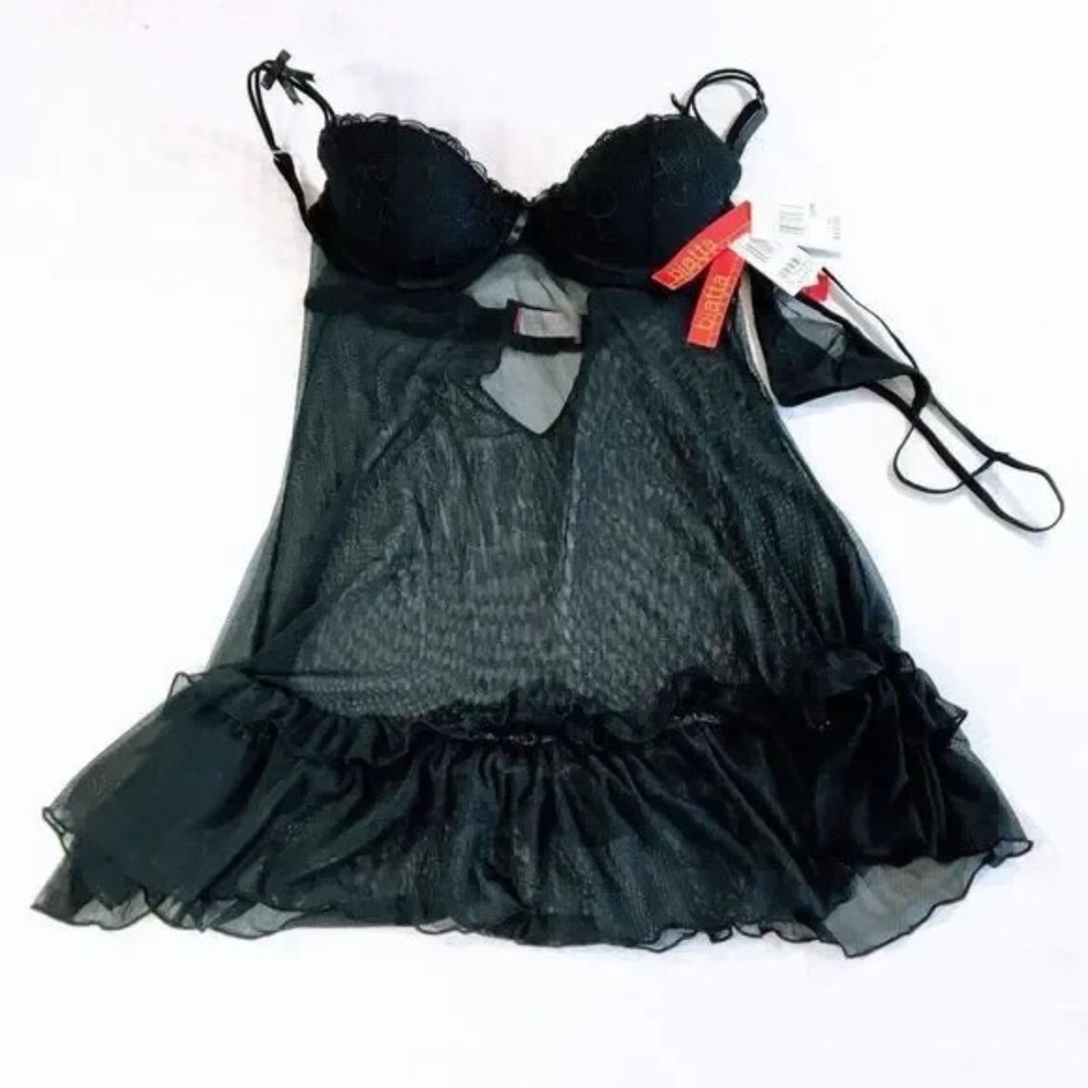 Biatta Intimates 2 Piece Babydoll Set